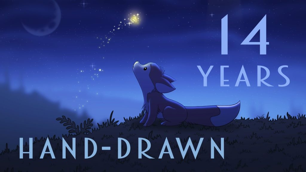 Animator sketching frames at a drawing desk