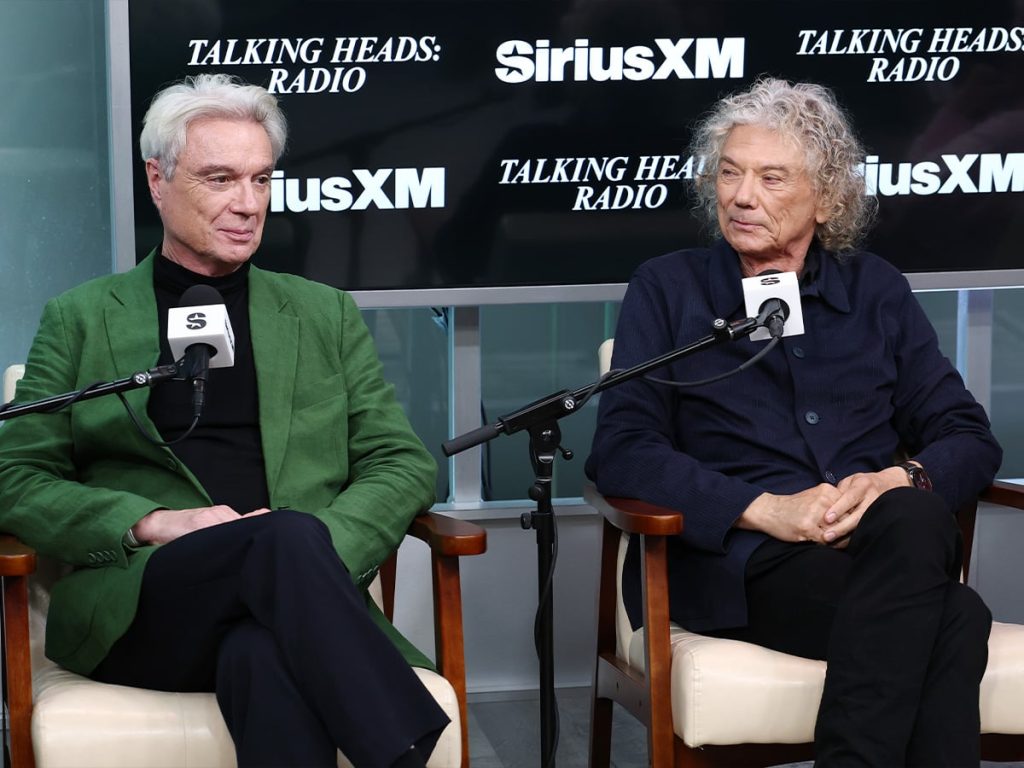 Talking Heads reunite in New York for a Sirius XM conversation
